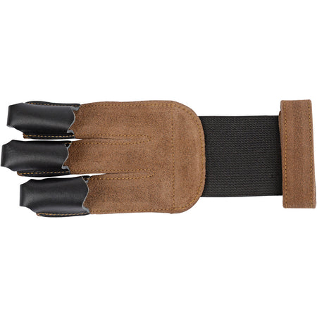 30-06 Leather Fingertip 3-Finger Bow Shooting Glove Size Small