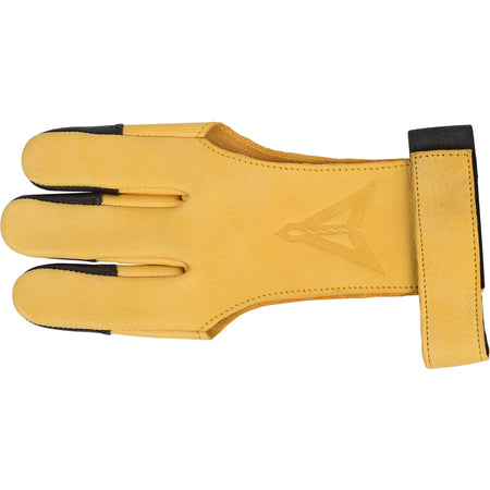 30-06 Soft Touch Elite Shooting Glove Small Beige 3-Finger Bow Glove