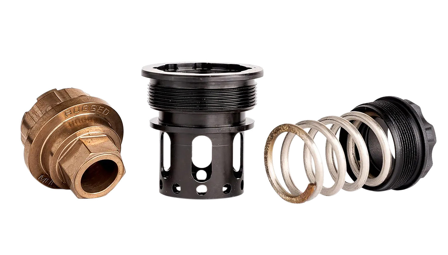 Rugged Suppressors CAGE002 Alaskan 360 Universal Cage Black with Multi-Tool