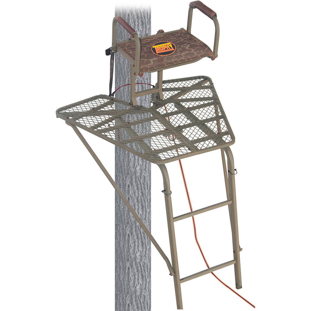 Trophy Treestands Freedom Ladderstand V-Shape Platform 20 ft.