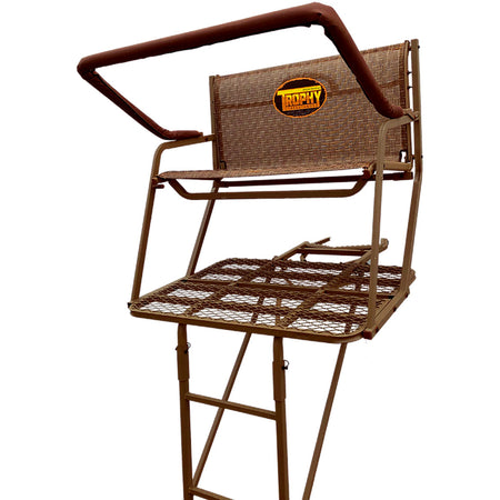 Trophy Treestands Colonel Ladderstand with Jaws Safety System 16 ft.