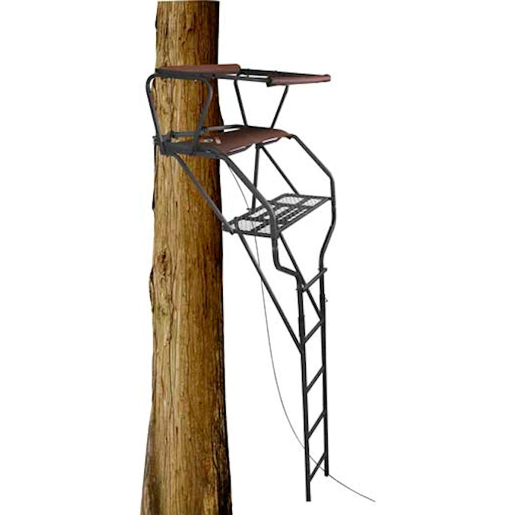 Trophy Treestands MaxGrip Double Ladderstand with Cable Safety System 18 ft.