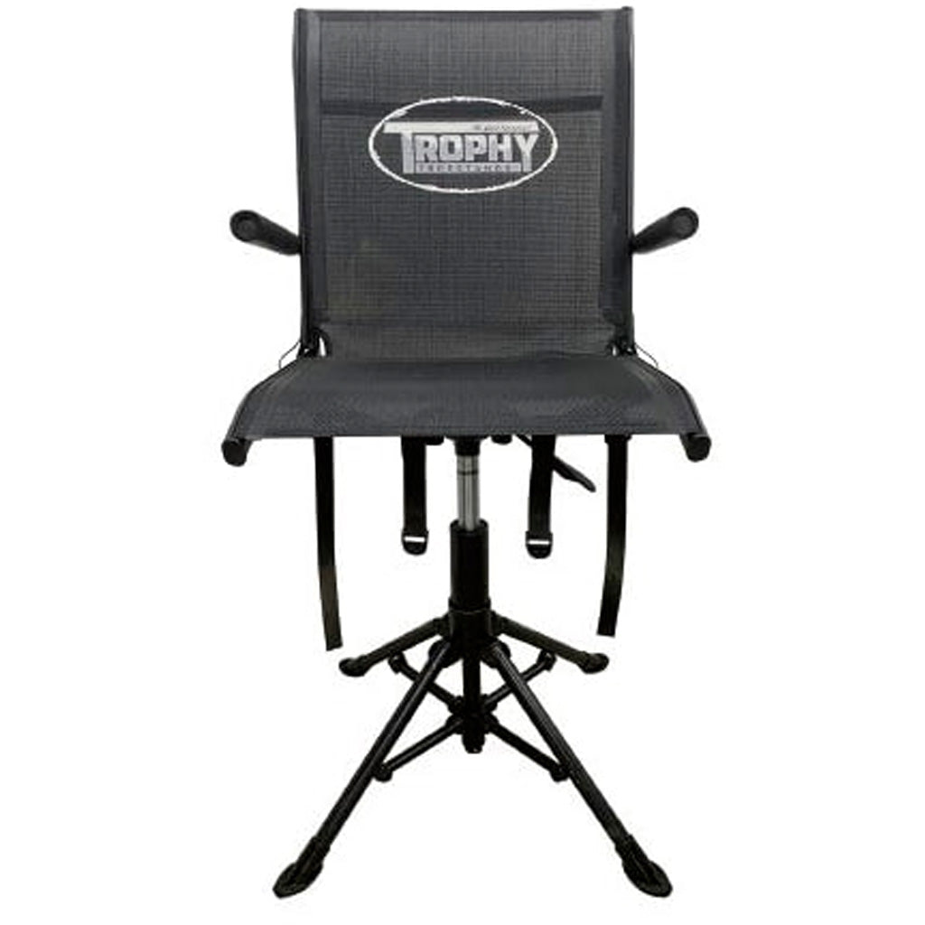 Trophy Treestands Folding Swivel Chair for Hunting and Camping