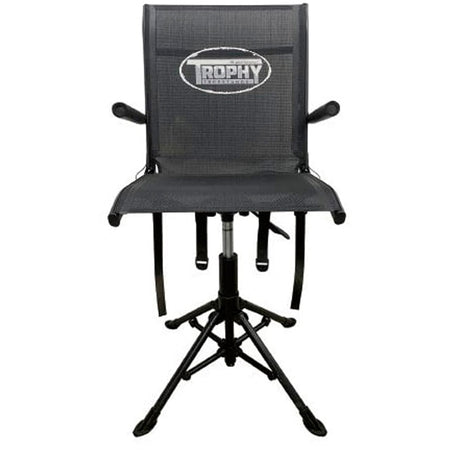 Trophy Treestands Folding Swivel Chair for Hunting and Camping