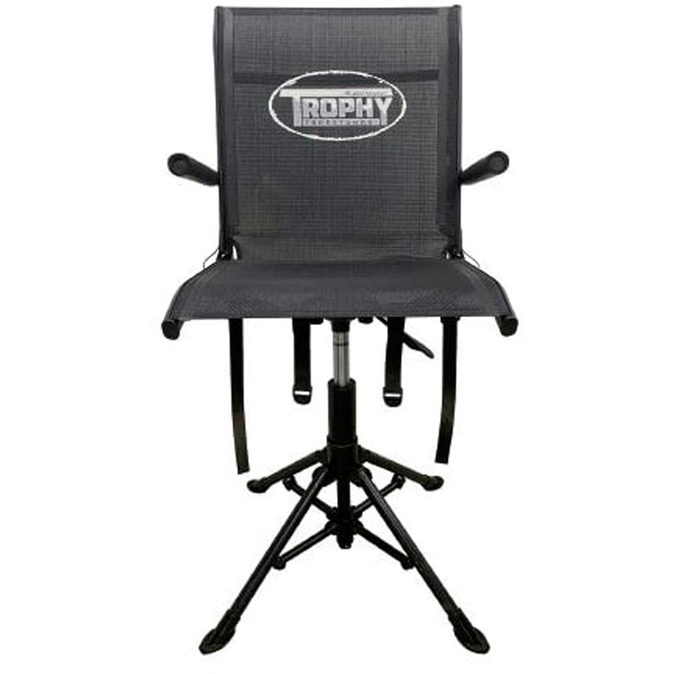 Trophy Treestands Folding Swivel Chair for Hunting and Camping