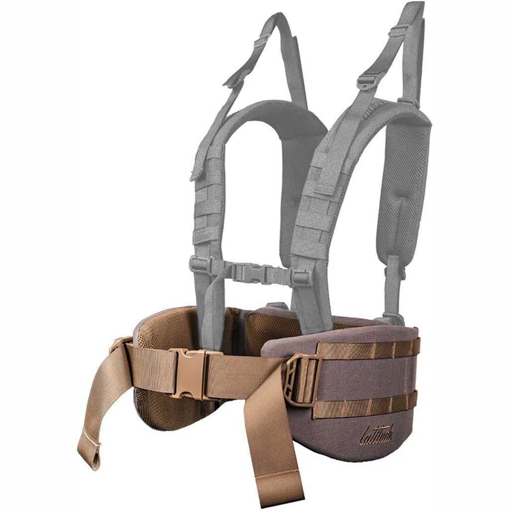 Latitude Back Straps Gray Treestand Belt - Ergonomic Carry Harness