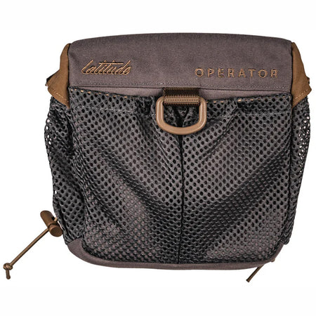 Latitude Operator Gray Saddle Pouch - Saddle Hunting Storage