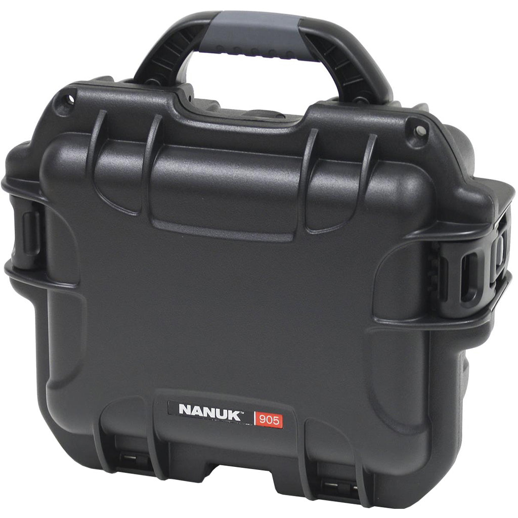 Nanuk Waterproof Pistol Hard Case with Foam Black 9.4 in. x 7.4 in. x 5 in.