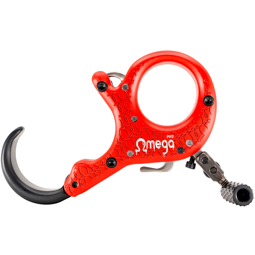 B3 Omega Pro Archery Release Red - Adjustable Multi-Finger
