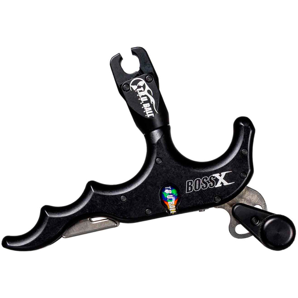 Tru Ball Boss X Black 4 Finger Bow Release