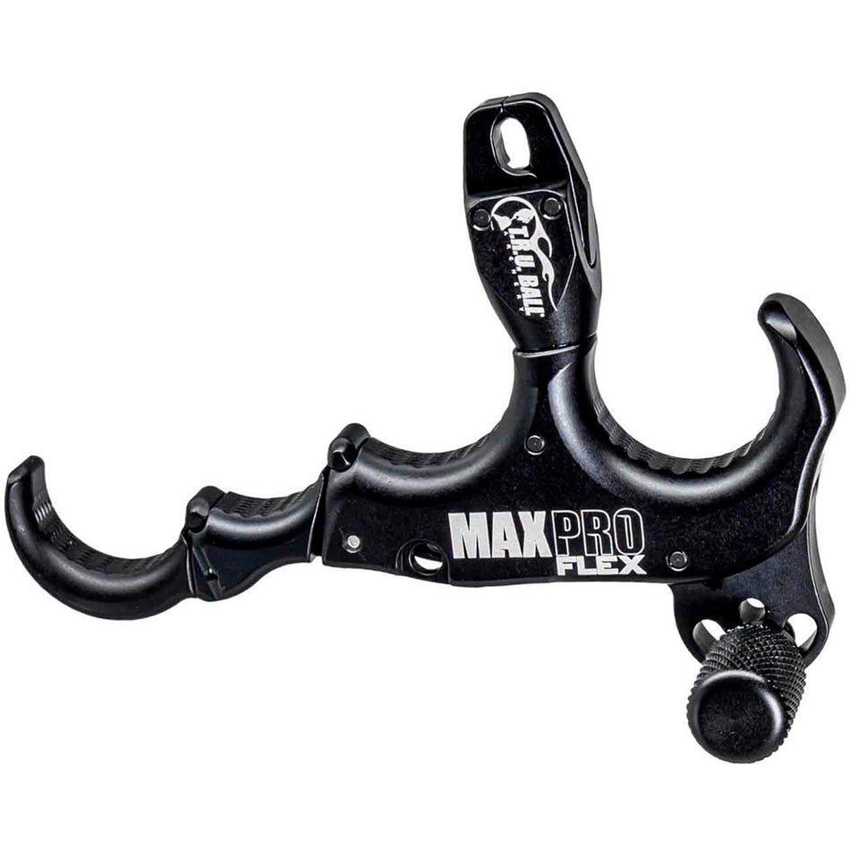 Tru Ball Max Pro Flex Black 4 Finger Archery Release