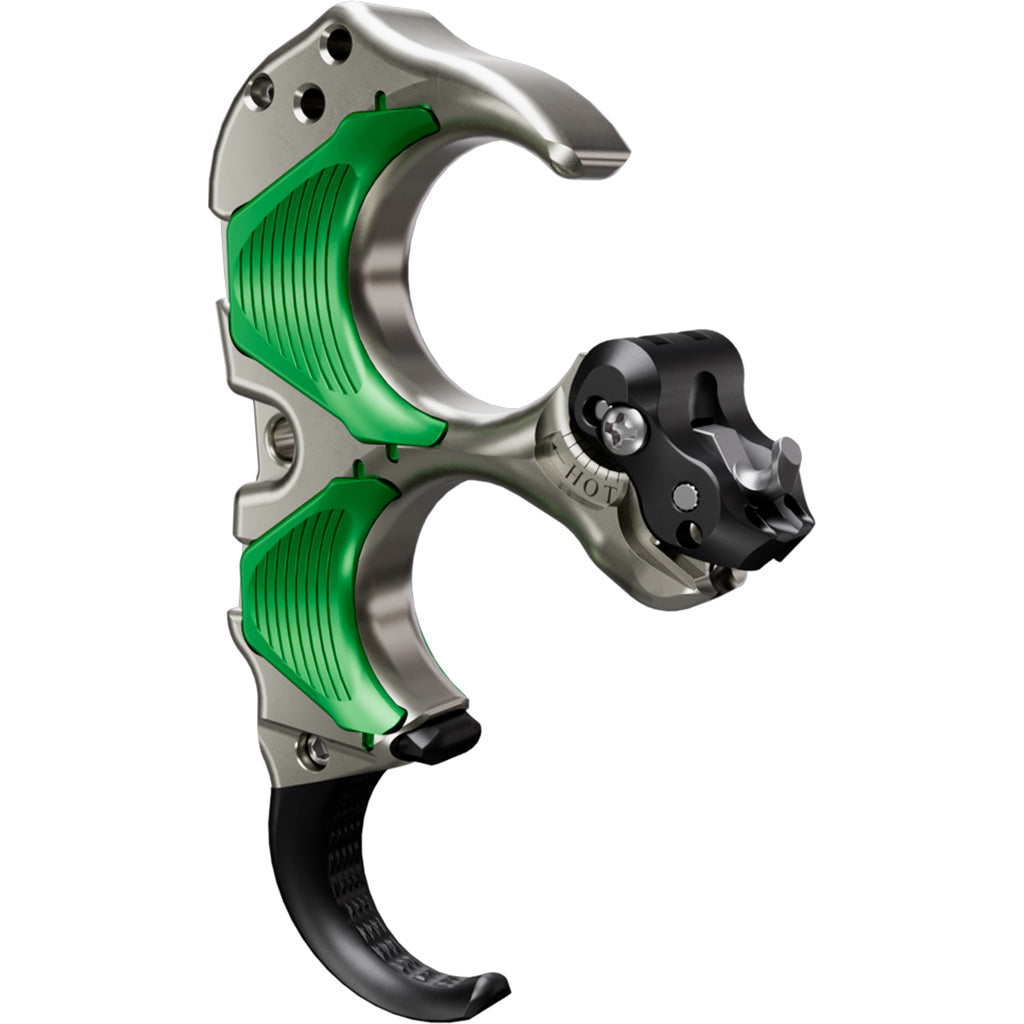 Tru Ball Aileron HBC Flex Hinge Bow Release Green/Quick Silver Brass - Medium