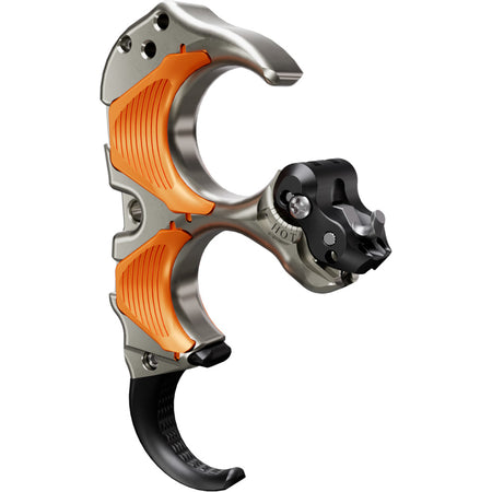 Tru Ball Aileron HBC Flex Hinge Bow Release Orange/Quick Silver Brass - Medium