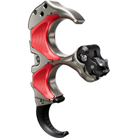 Tru Ball Aileron HBC Flex Hinge Bow Release Red/Quick Silver Brass - Medium