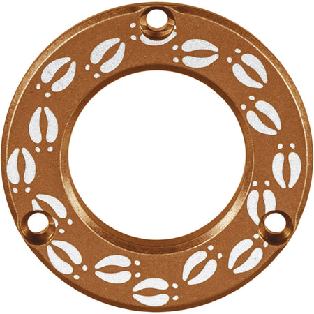 Axcel Driver Sight Hubcap Disc Coyote Tan Engraved Deer Tracks
