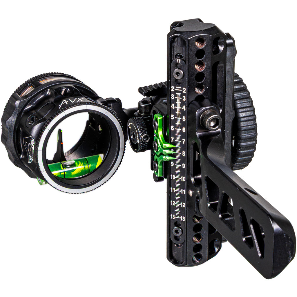 Axcel Driver Plus AVX-31 Slider Sight Bridge-Lock .019 Green and Red Fiber 2-Pin Stealth BH