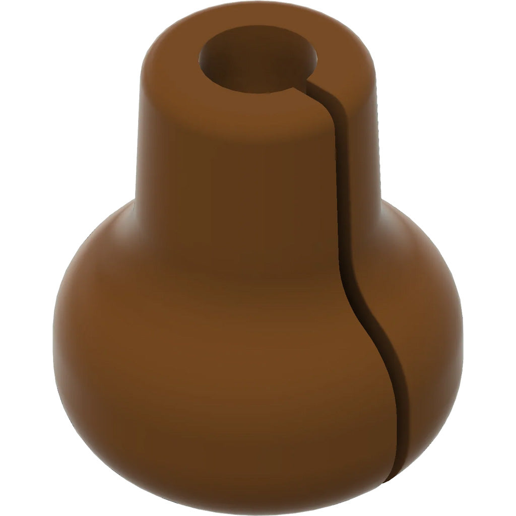 Pine Ridge Beak Button 1 pk. - Brown Archery Anchor
