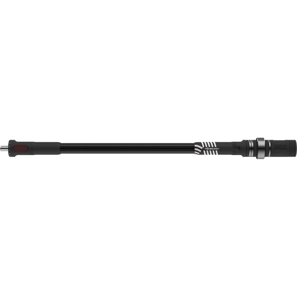 Shrewd INDX Matte Black Bow Stabilizer .625 OD 8-Inch