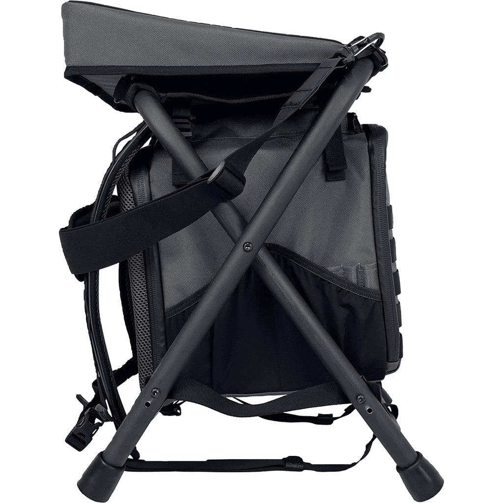 ACU Archery The Throne Shooting Stool with Flip-Away Seat and Arrow Tubes