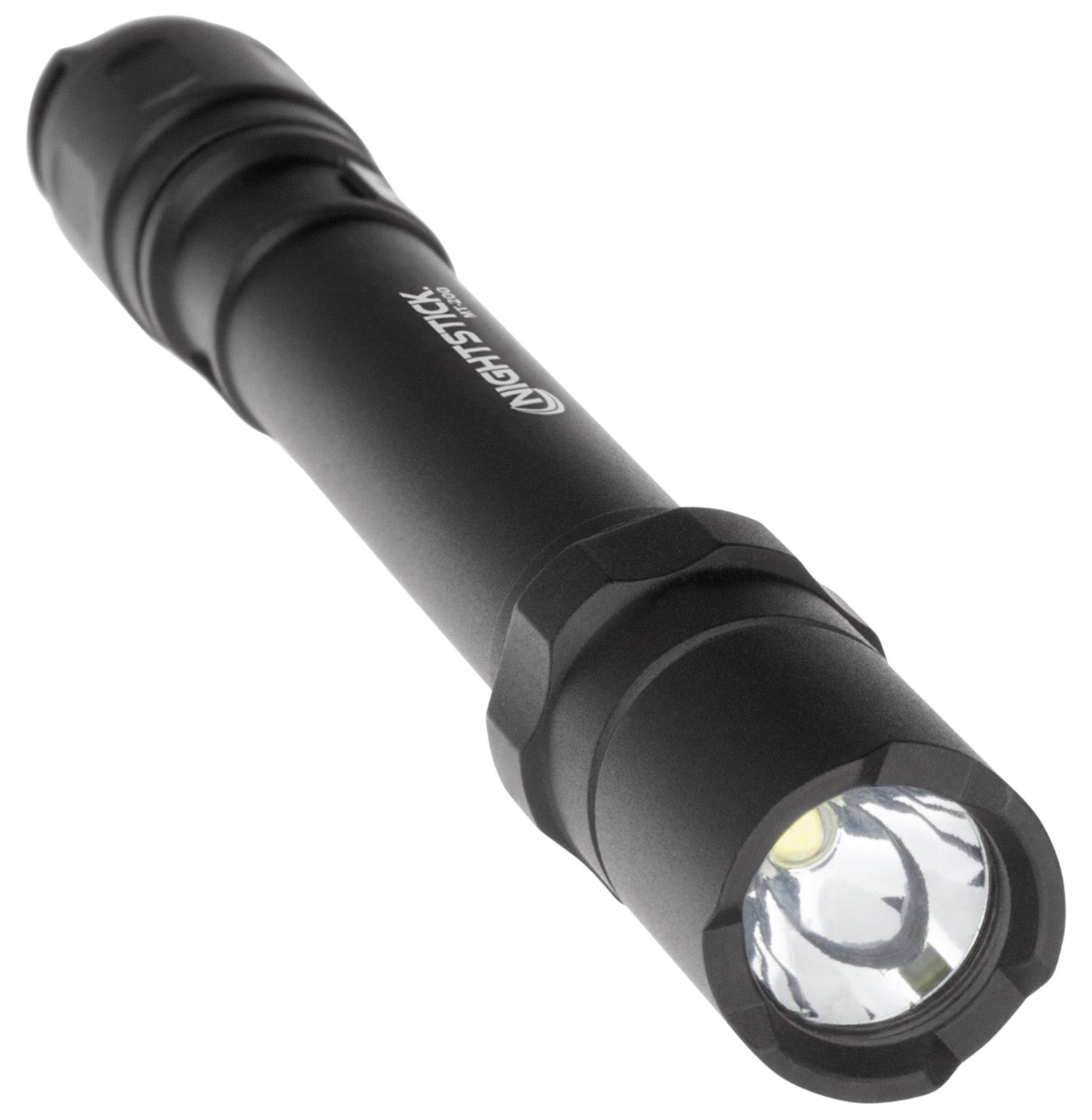Nightstick MT-200 2-AAA Mini-TAC Pro Light 135 Lumen Max Black Anodized Aluminum Flashlight