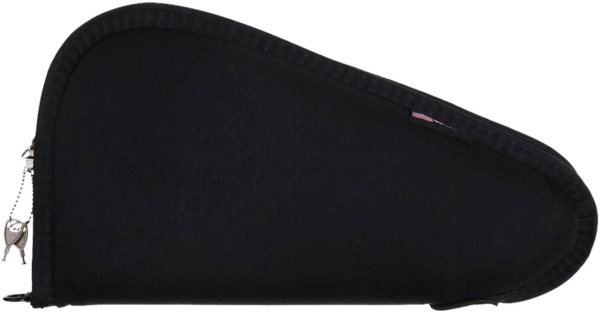 Allen 7413 Black Endura Locking Pistol Case 13" YKK Lockable Zipper with Foam Padding & Keys