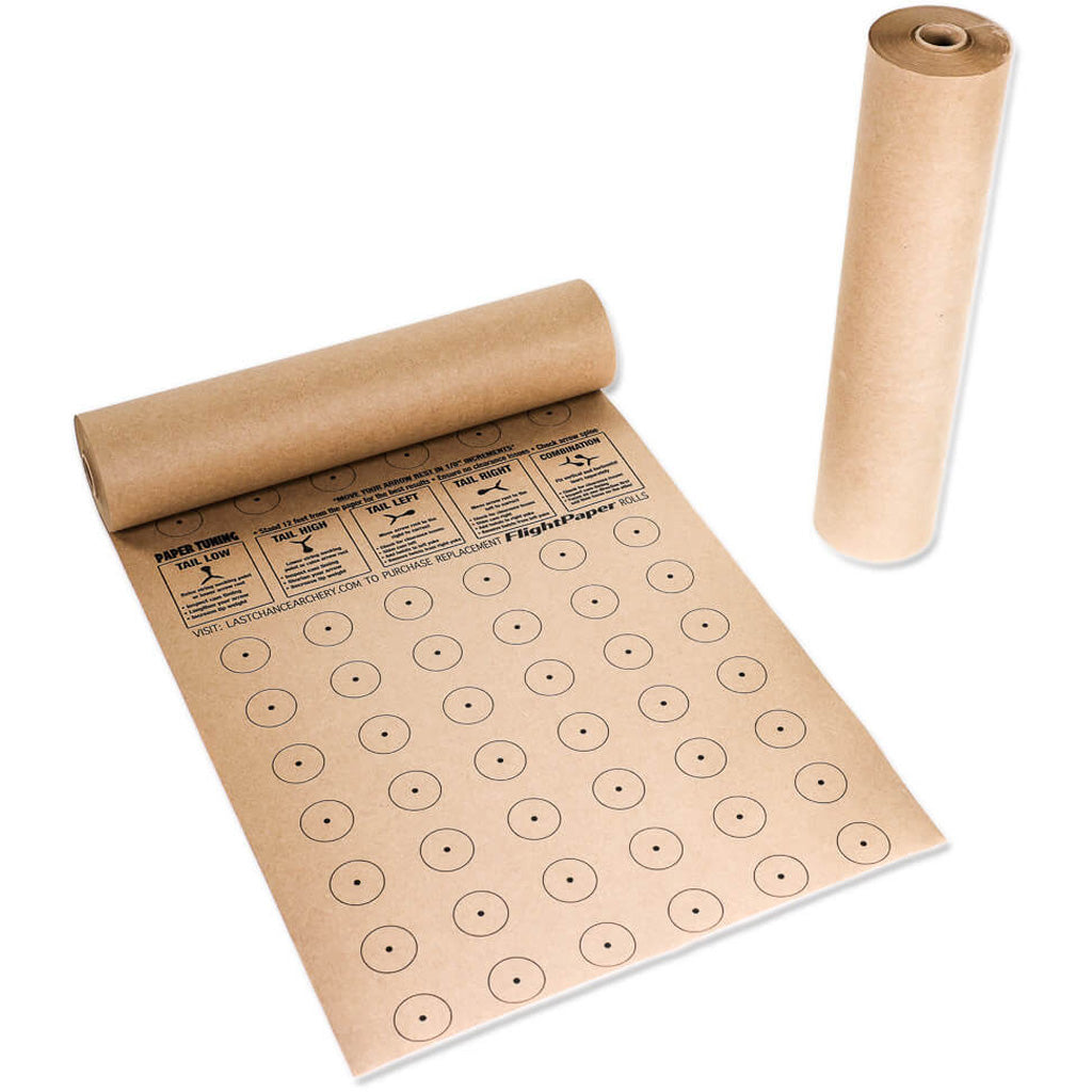 Last Chance Archery FlightPaper Tuning Roll with 4746 Shootable Dots