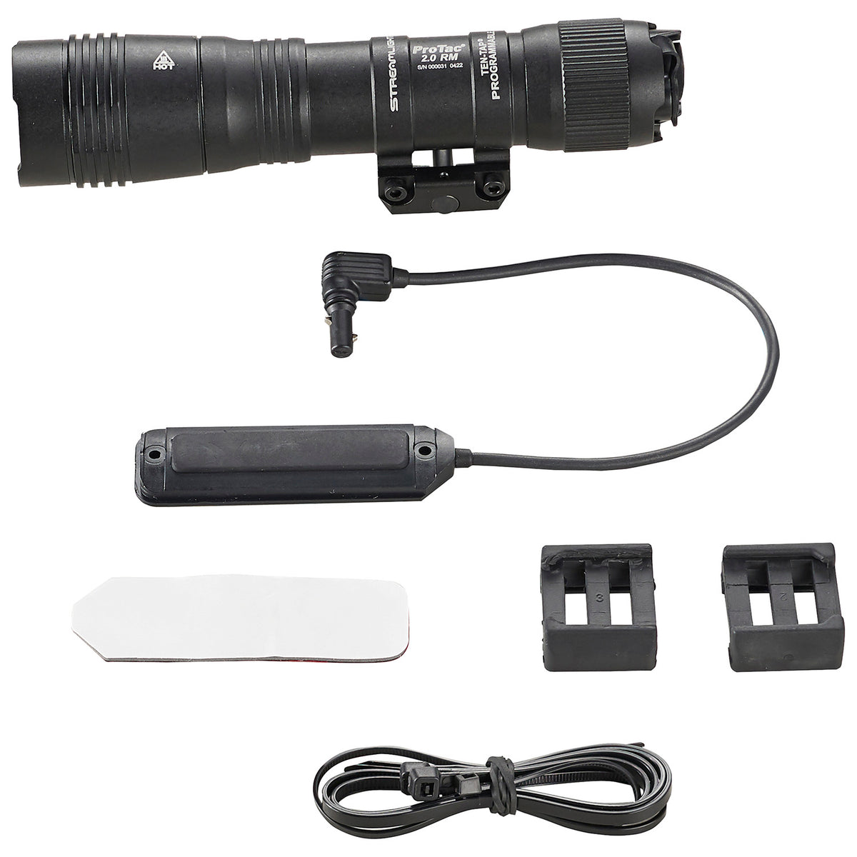 Streamlight 89009 ProTac 2.0 2000 Lumen Rifle Light Black Anodized Aluminum Picatinny Mount