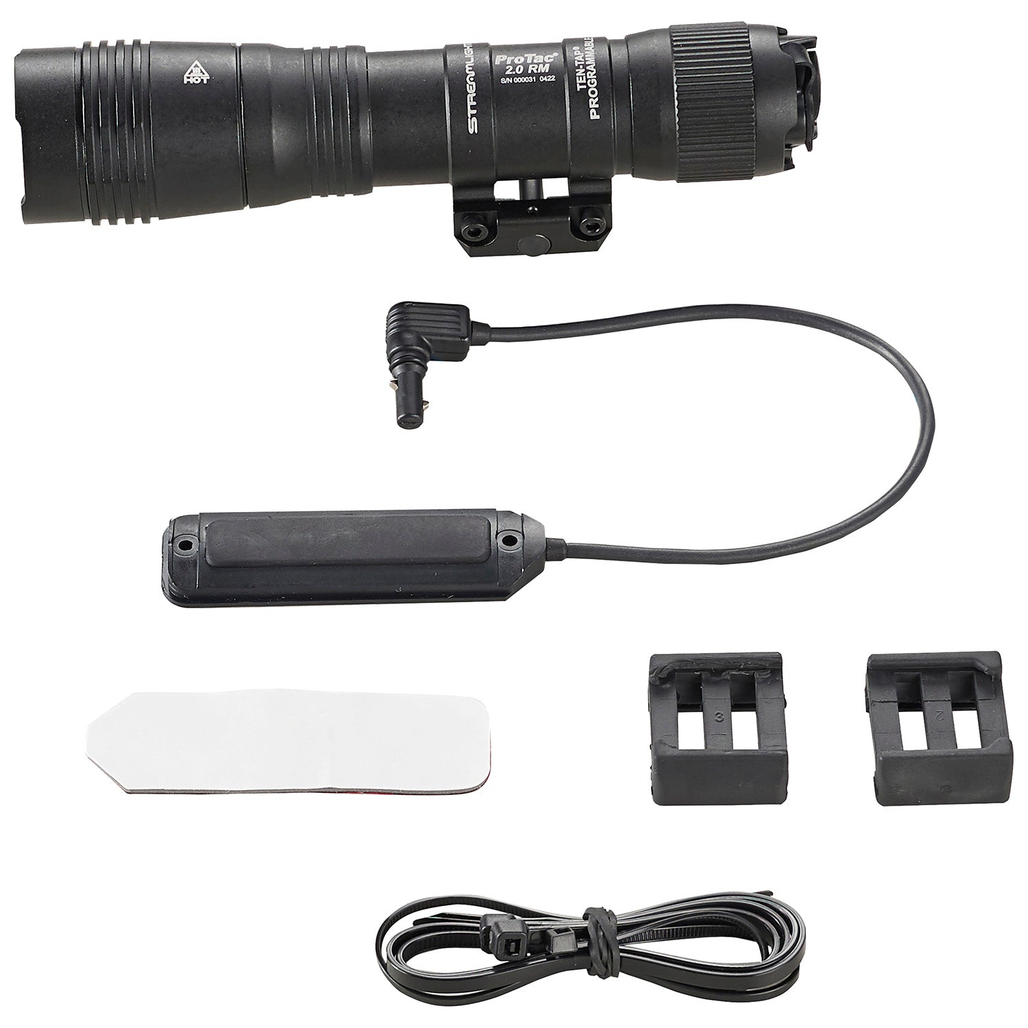Streamlight 89009 ProTac 2.0 2000 Lumen Rifle Light Black Anodized Aluminum Picatinny Mount