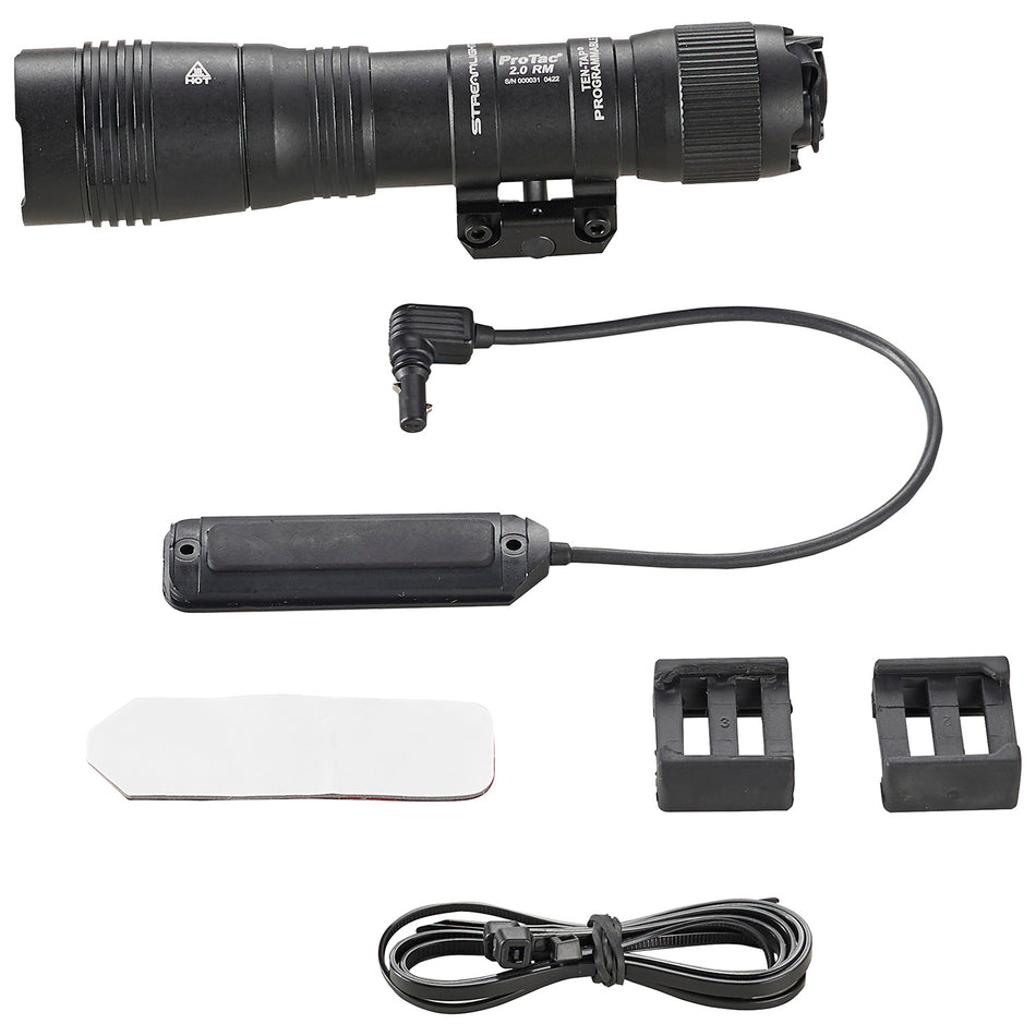 Streamlight 89009 ProTac 2.0 2000 Lumen Rifle Light Black Anodized Aluminum Picatinny Mount
