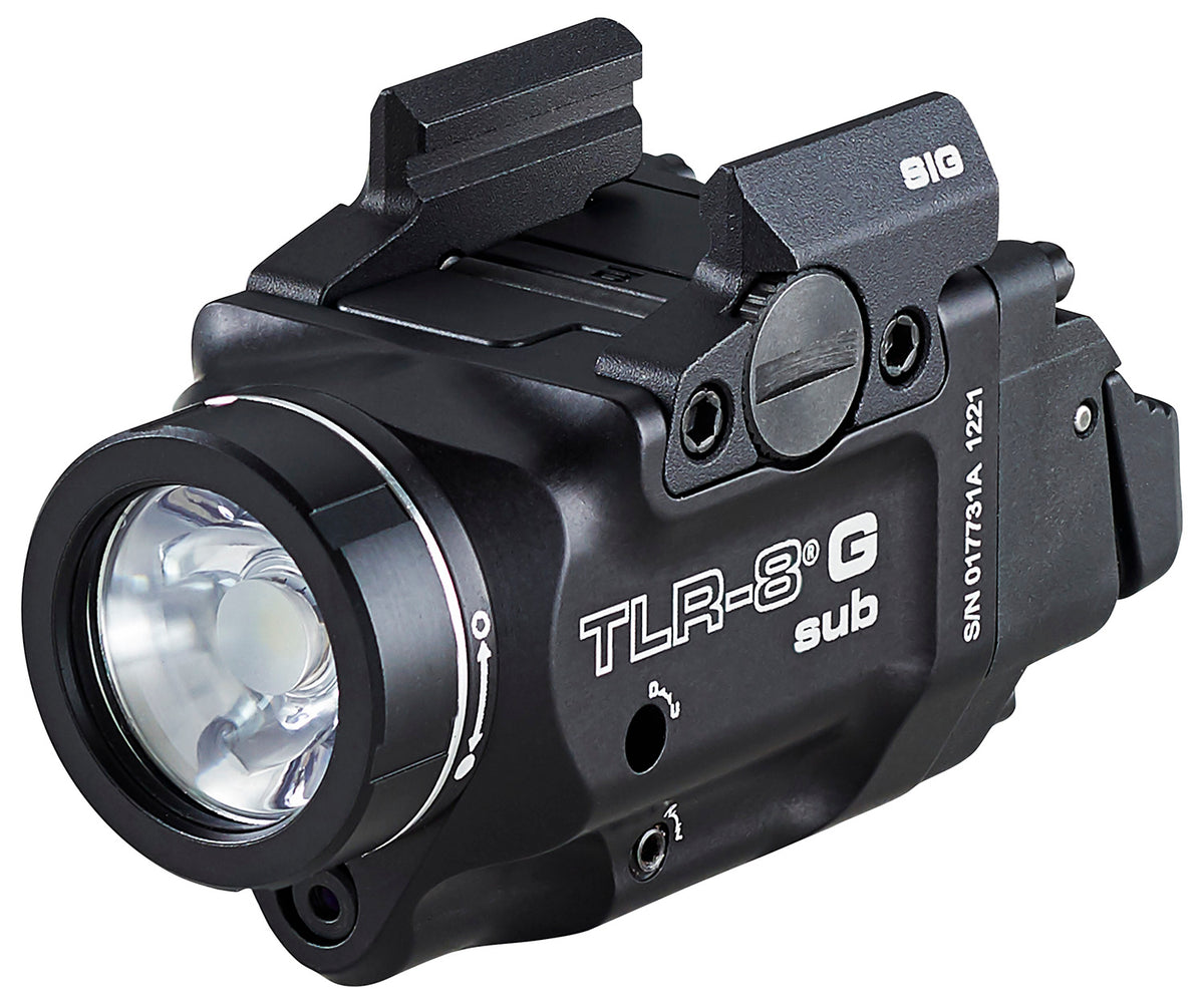 Streamlight 69437 TLR-8 w/Green Laser 5.0mW 500-Lumen Black Sig Sauer P365 P365XL