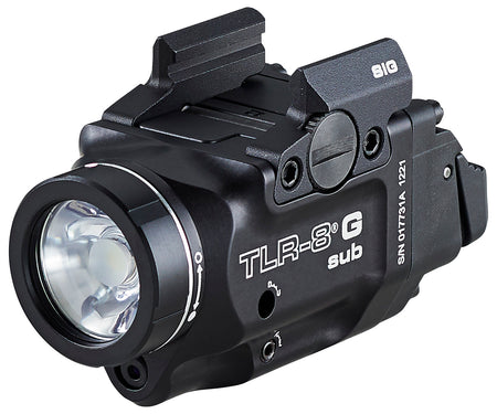 Streamlight 69437 TLR-8 w/Green Laser 5.0mW 500-Lumen Black Sig Sauer P365 P365XL