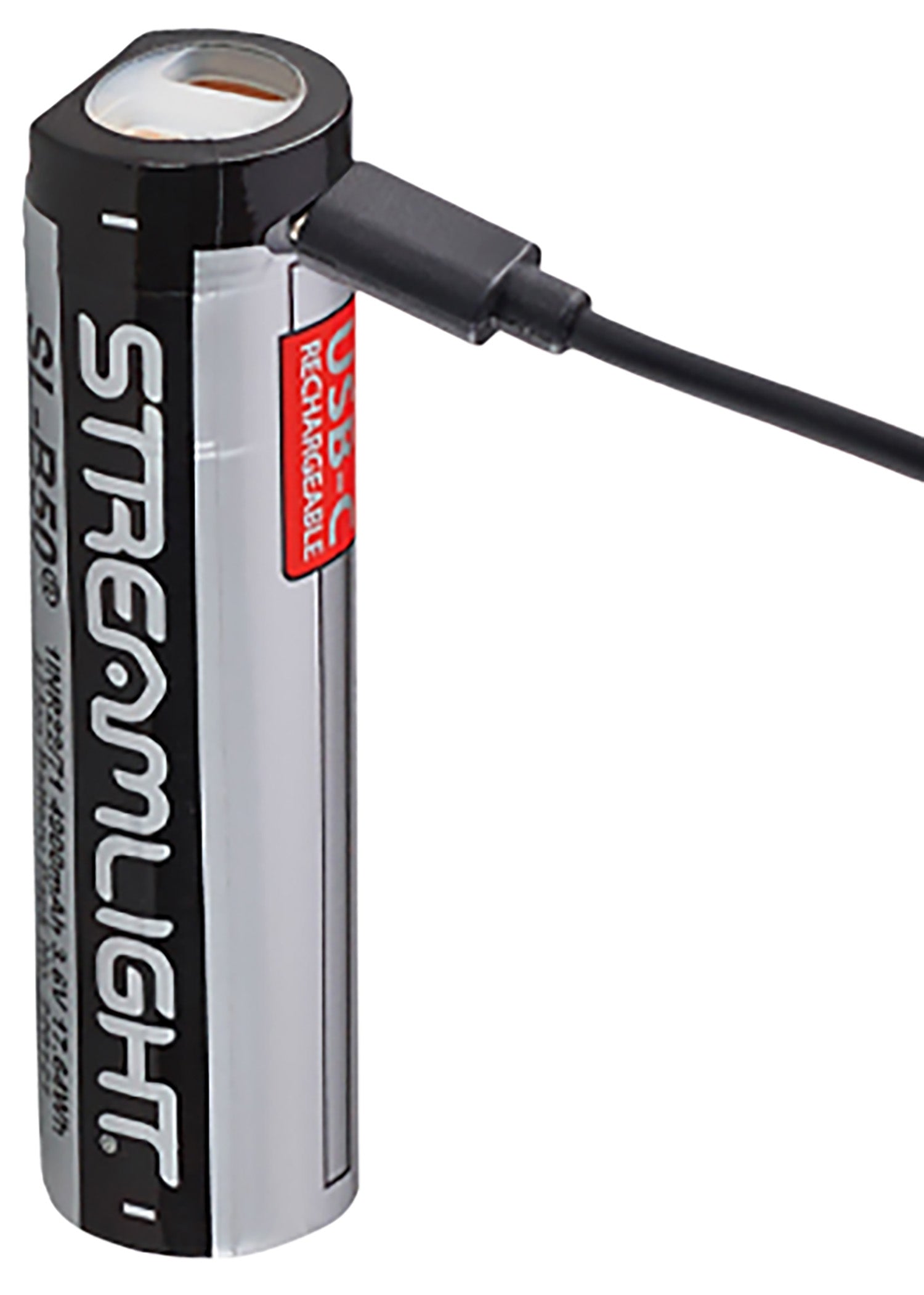 Streamlight 22112 SL-B50 Li-Ion USB-C Rechargeable Battery Pack 4900mAh Silver/Black, 2-Pack