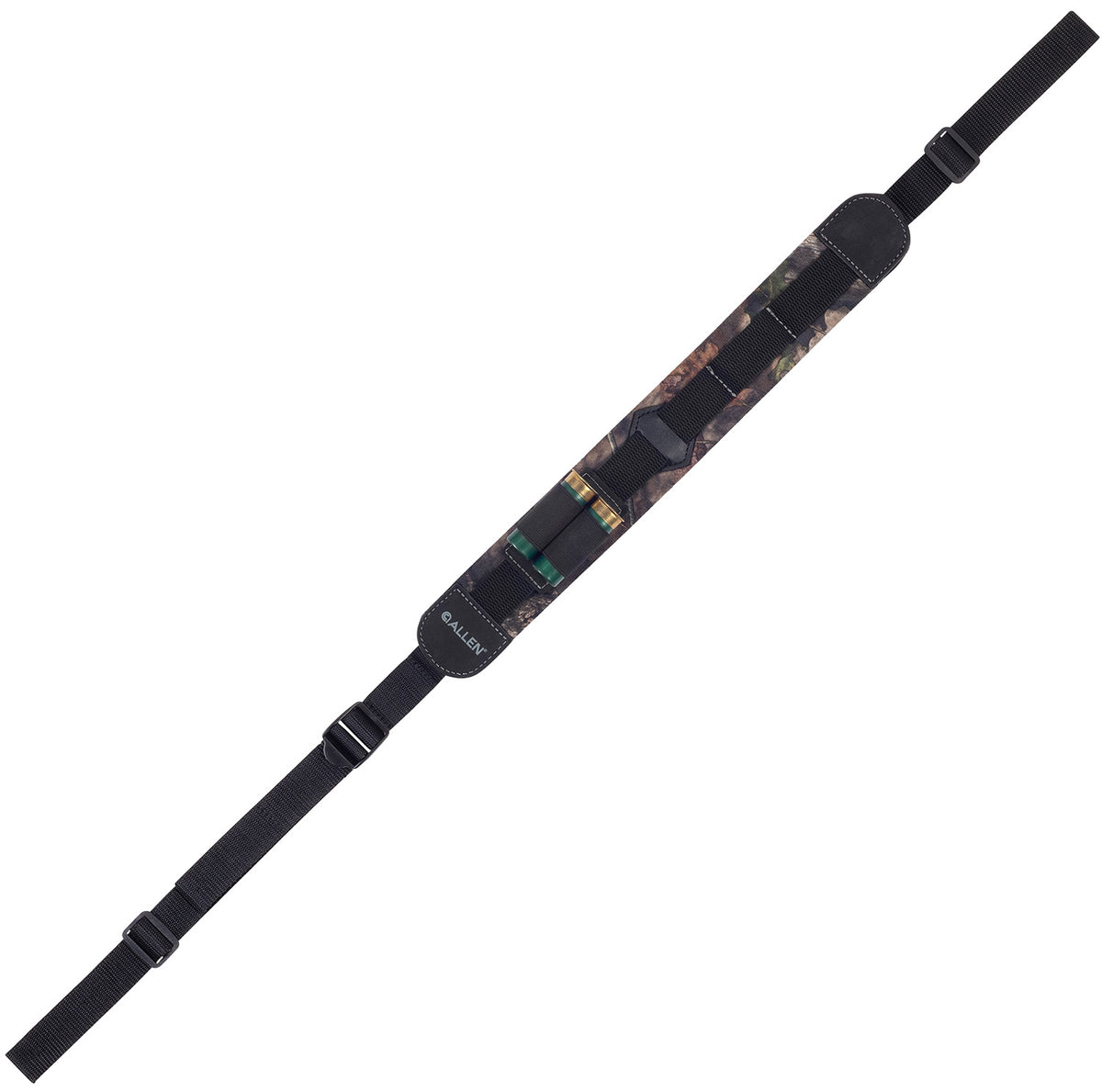 Allen 8003 Yukon Padded Neoprene Shotgun Sling Mossy Oak Break-Up Country with Elastic Shell Loops