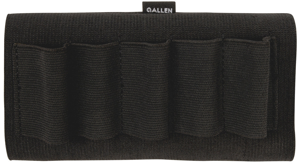 Allen 205 Black Elastic 5-Round Shotgun Shell Holder Buttstock Attachment