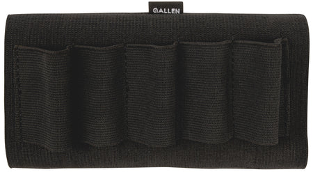Allen 205 Black Elastic 5-Round Shotgun Shell Holder Buttstock Attachment