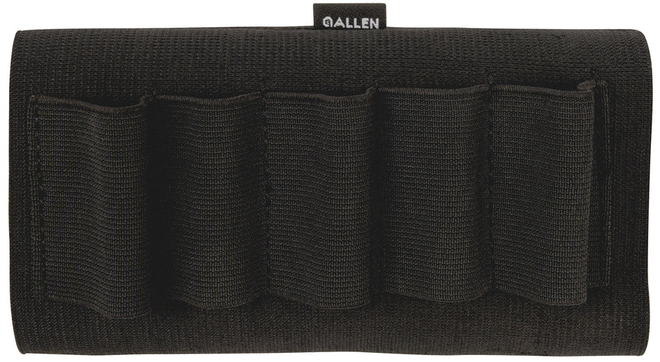 Allen 205 Black Elastic 5-Round Shotgun Shell Holder Buttstock Attachment