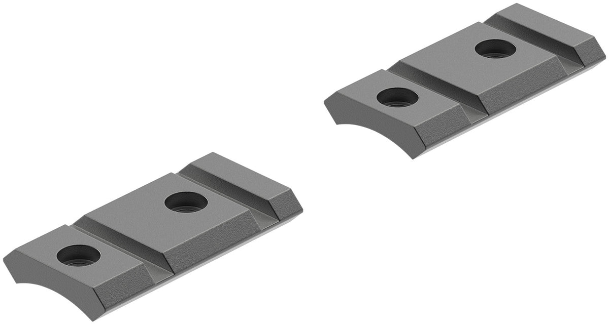 Leupold 183481 QRW Quick Release Weaver Cross-Slot Base Set Nosler M21 Matte Black