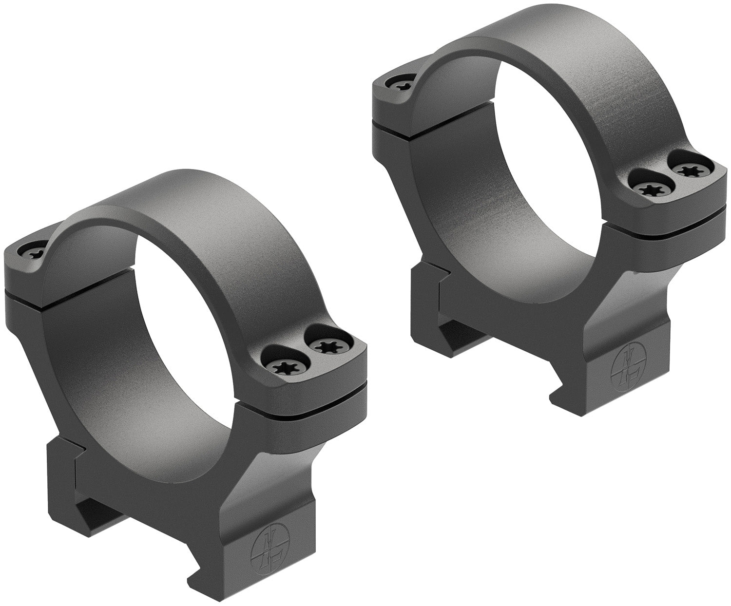 Leupold 183391 BackCountry Cross-Slot 34mm Maintube Medium Scope Ring Mounts Matte Black