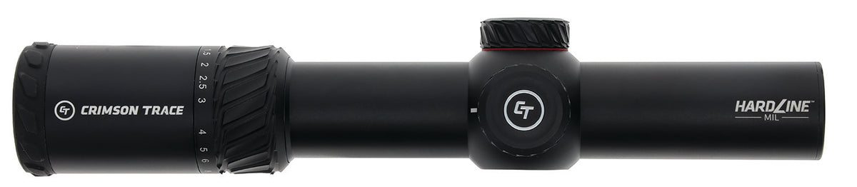 Crimson Trace Hardline Black Anodized 34mm 1-10x28mm Illuminated CT TR1-MIL Reticle Rifle Scope