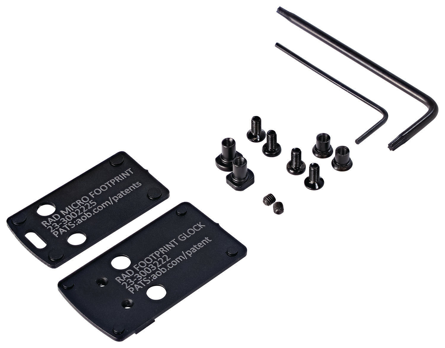 Crimson Trace 013000186 CT RAD Red Dot Adapter Mounting Kit Glock 42/43/48 Dovetail