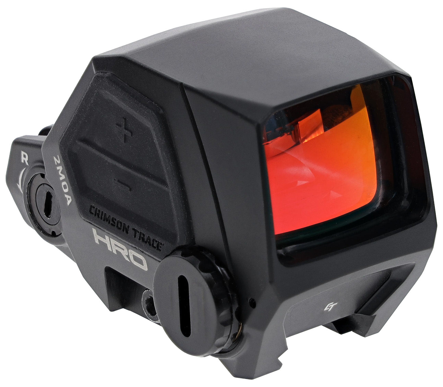 Crimson Trace HRO Tactical Reflex Sight Black 1x 2 MOA Red Dot Picatinny Mount