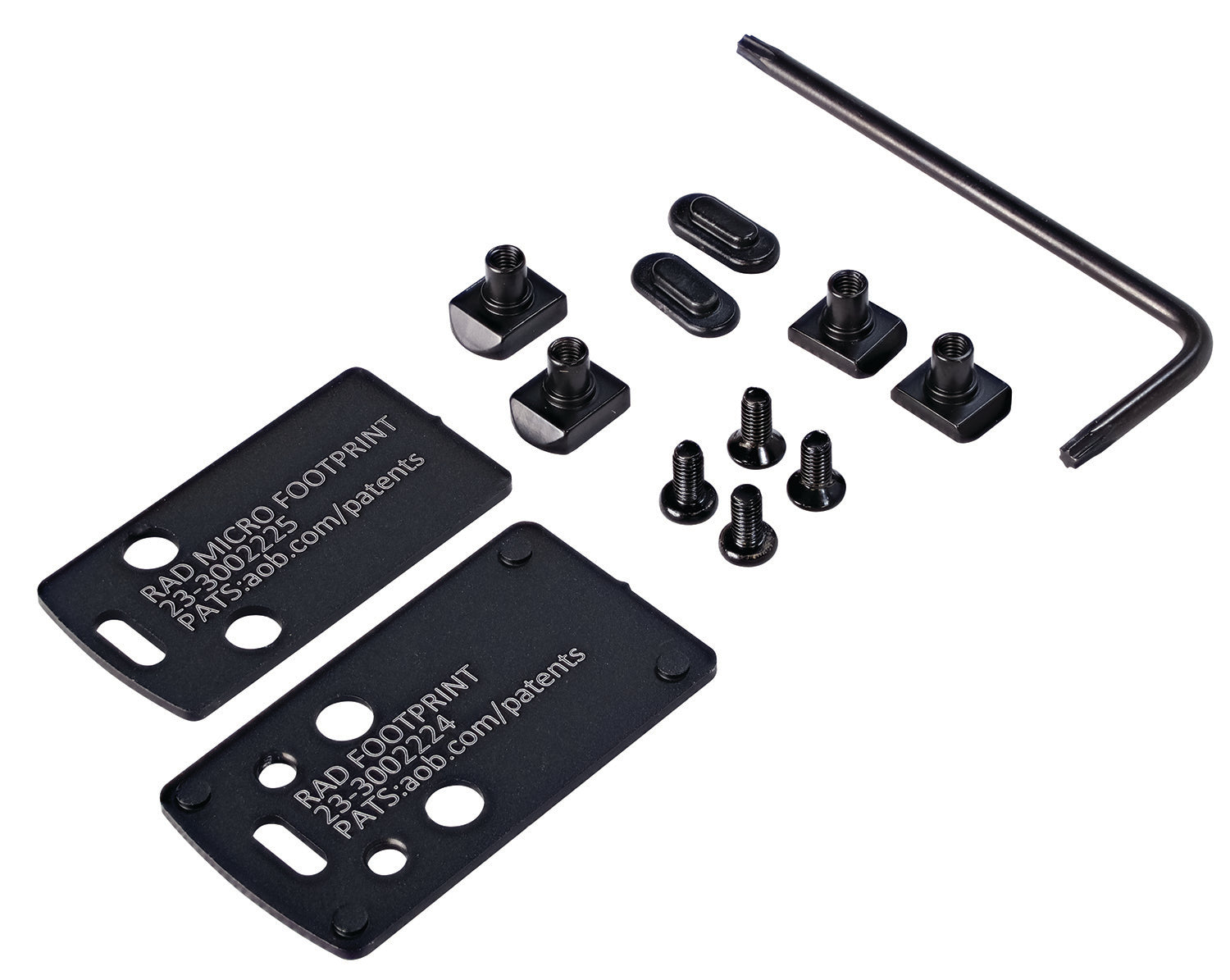 Crimson Trace 013000054 CT RAD Footprint Dovetail Adapter Mount for S&W Shield Plus and M&P 2.0
