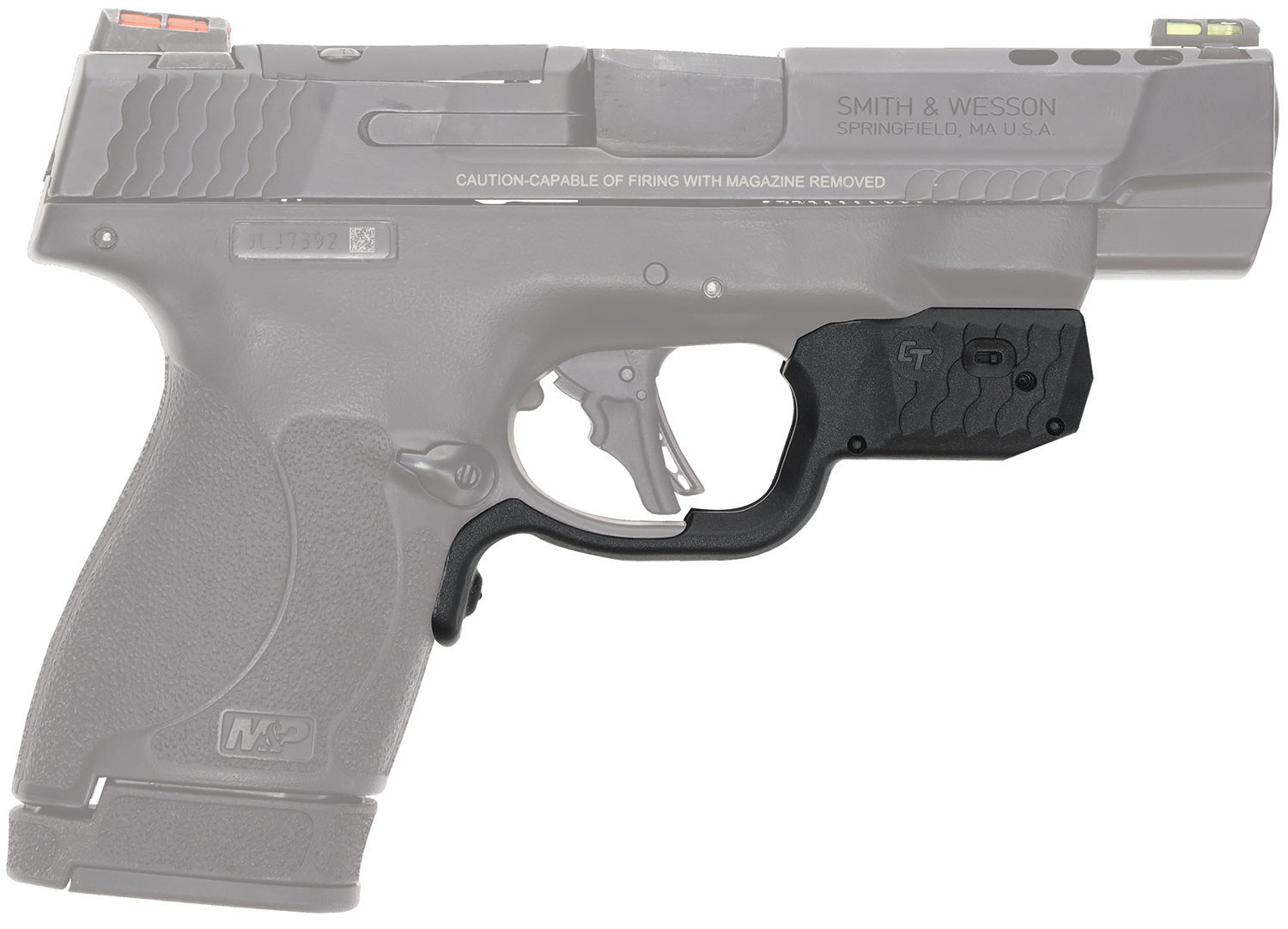 Crimson Trace 013000053 M&P Shield Plus Laserguard Plus Green Laser with White Light