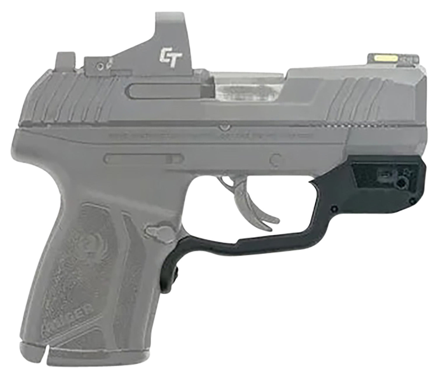 Crimson Trace 0102060 Ruger MAX-9 Laserguard Red Laser, Black Polymer Body