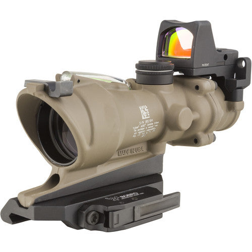 Trijicon ACOG ECOS 4x32mm Dual Illuminated Red Crosshair 5.56 Riflescope