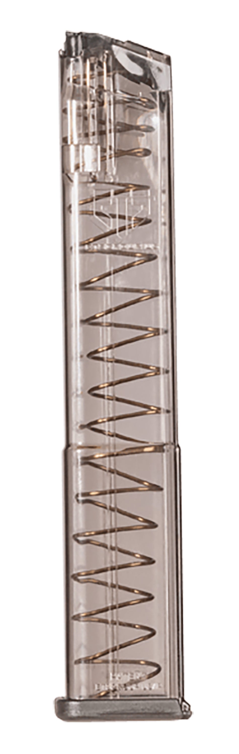 ETS Group 31rd 9mm Luger Smoke Polymer Pistol Mag for Glock 18