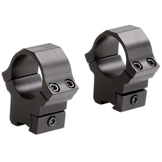 Sun Optics 1" Med Sport Scope Rings for .22 3/8" Rail Black