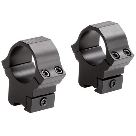 Sun Optics 1" Med Sport Scope Rings for .22 3/8" Rail Black