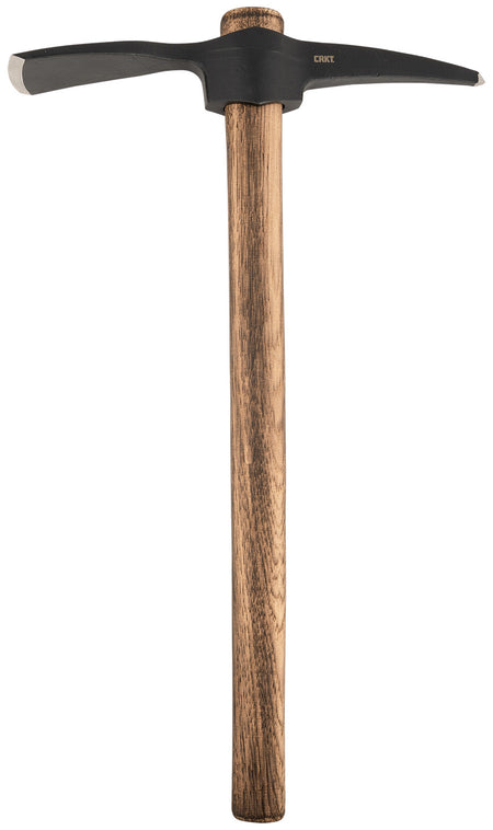 CRKT 2738 Chogan Mattock 1055 Carbon Steel Digging Tool Fire Treated Tennessee Hickory Handle 19" OAL