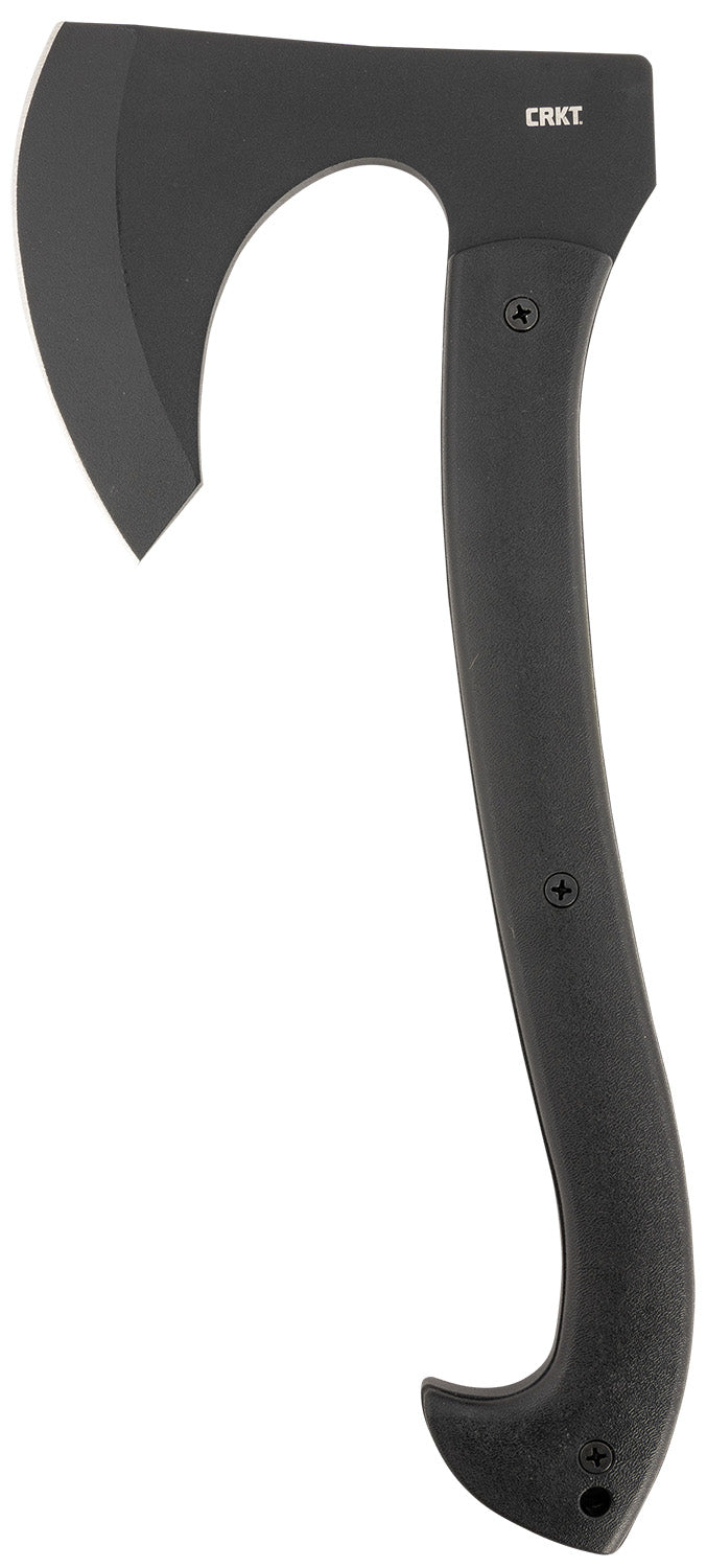 CRKT 2917 Skeggox Full Tang Bearded Axe 4.83" SK-5 Steel Blade Contoured GRN Handle 12.94" OAL Includes Sheath